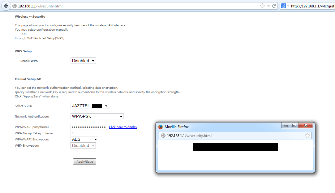 http://192.168.1.1/wlsecurity.html
